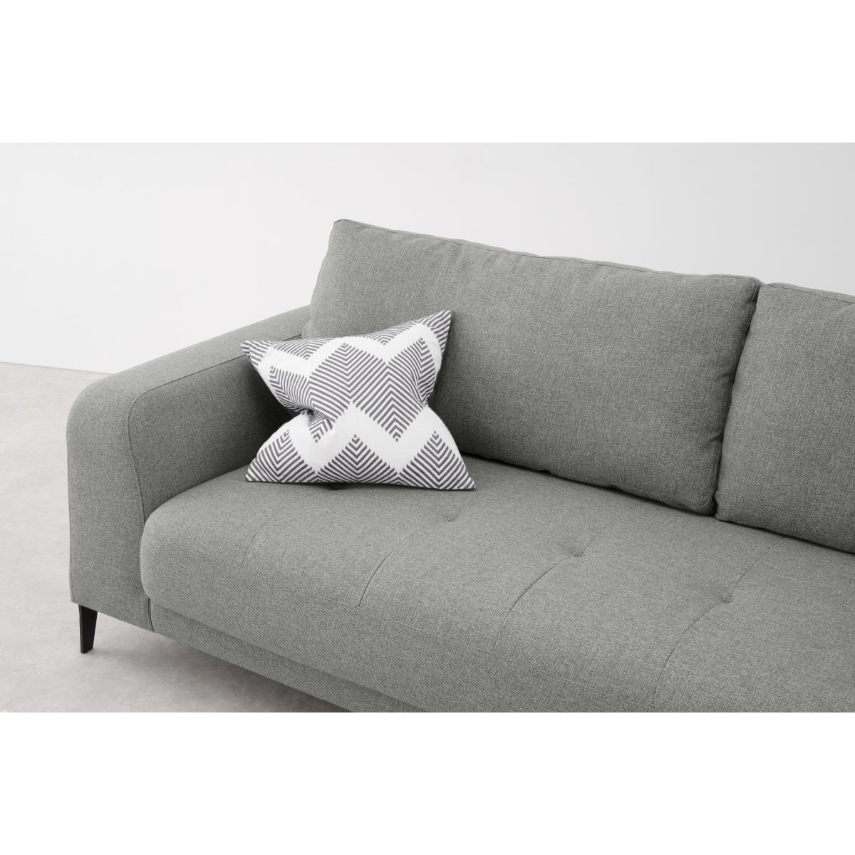 Luciano 3 Seater Sofa, Mountain Grey – image 7