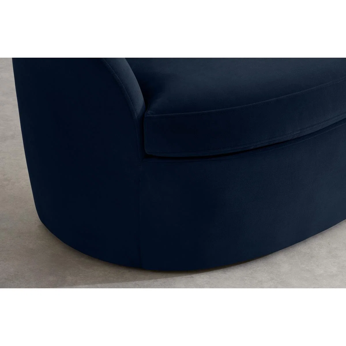Reisa 3 Seater Sofa, Ink Blue Velvet – image 5