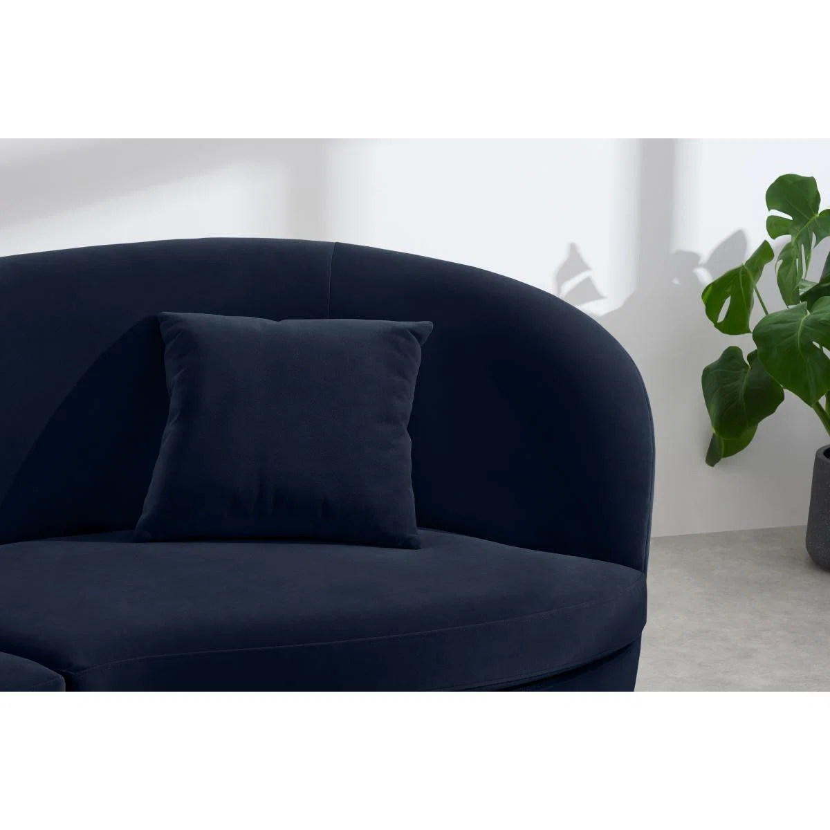 Reisa 3 Seater Sofa, Ink Blue Velvet – image 7