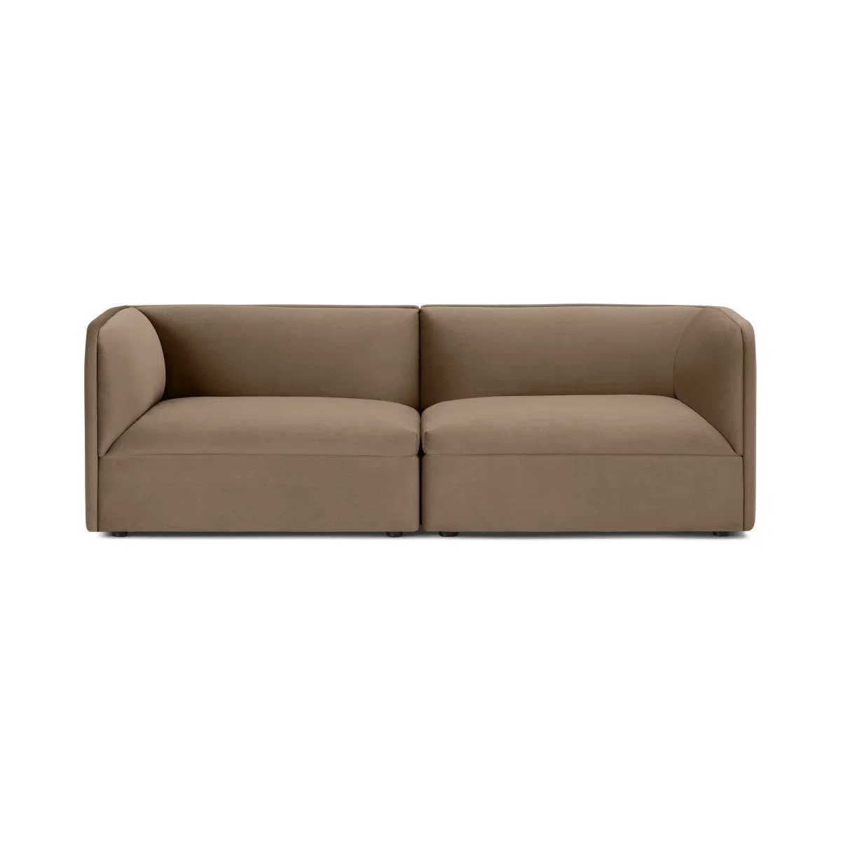 Torkel 3 Seater Sofa, Taupe Velvet – image 2