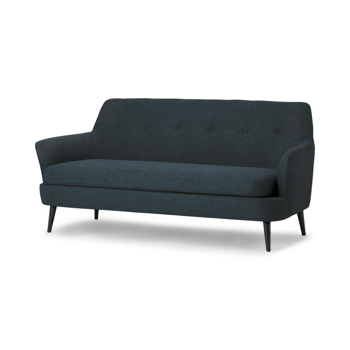Verne 3 Seater Sofa, Royal Blue Weave – image 3