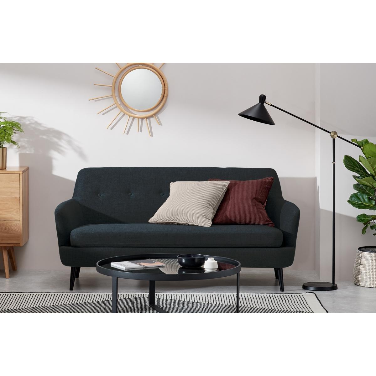 Verne 3 Seater Sofa, Royal Blue Weave – image 4