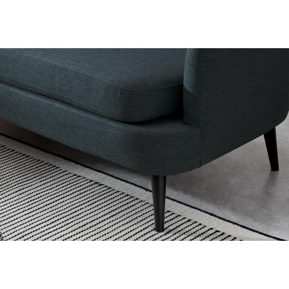 Verne 3 Seater Sofa, Royal Blue Weave – image 6