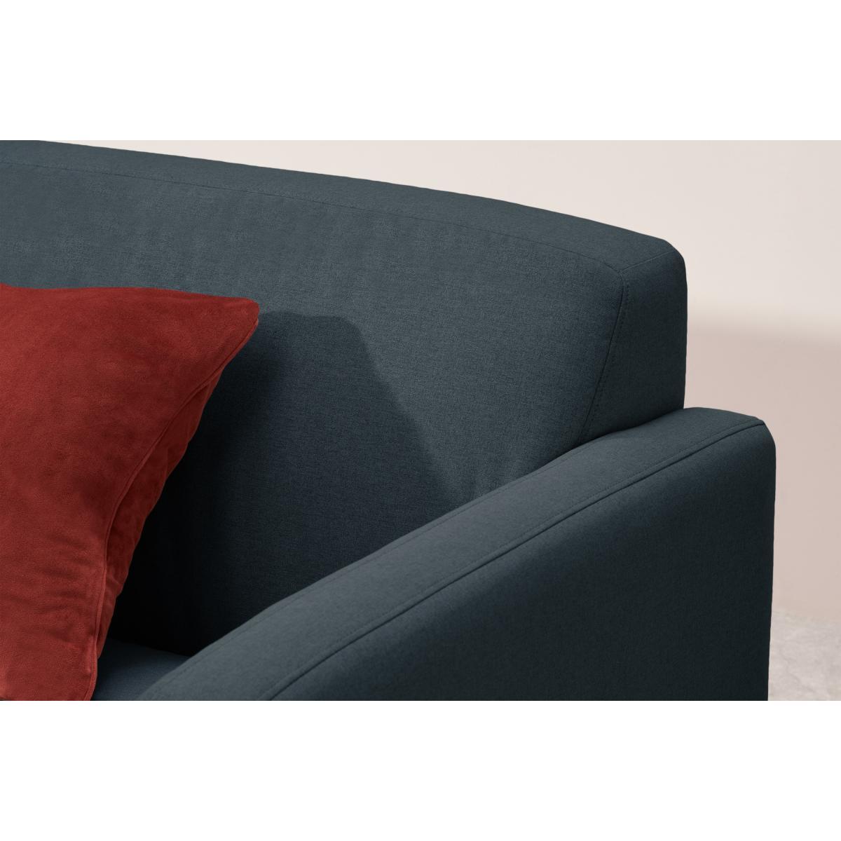 Toula 3 Seater Sofa, Aegean Blue – image 7