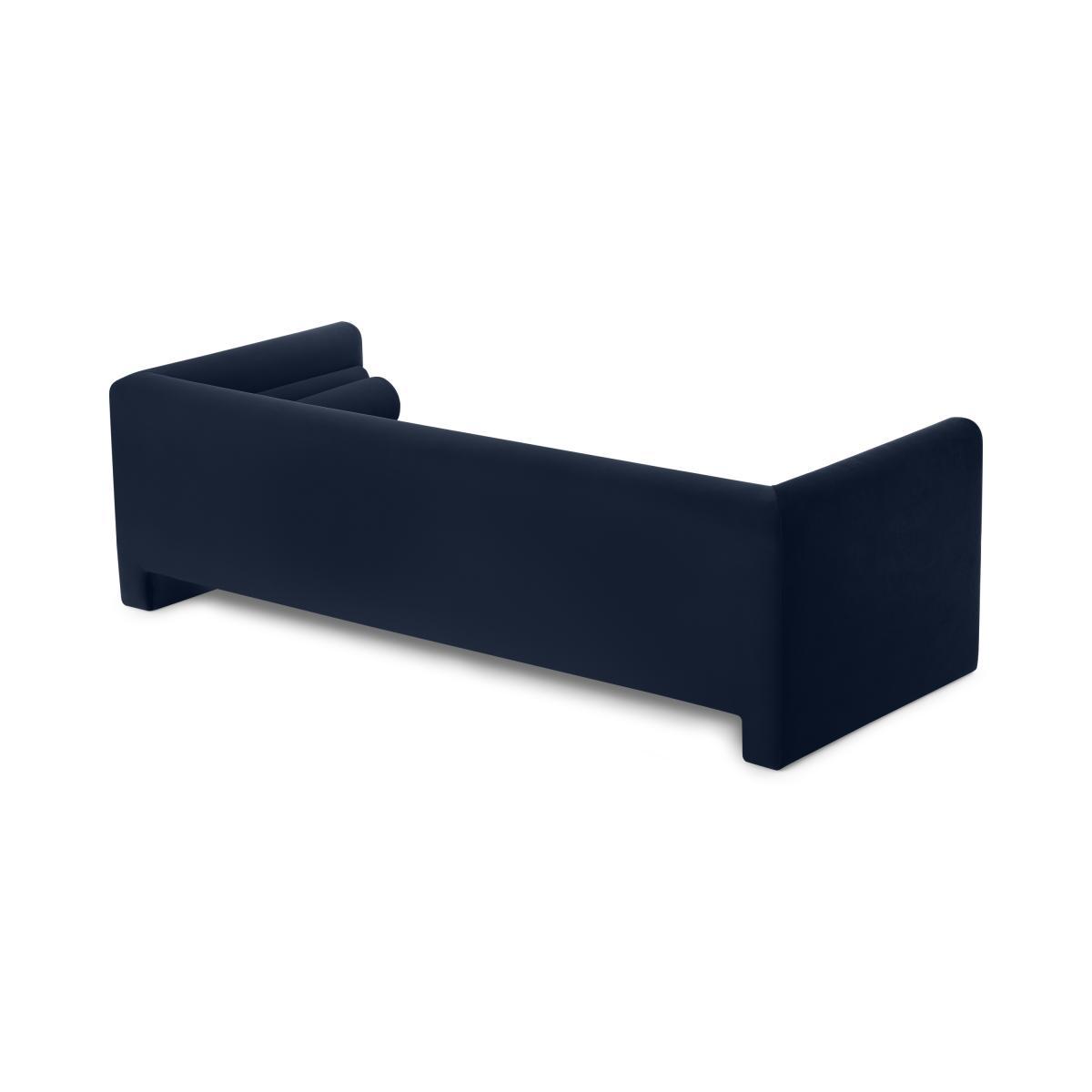 Mathilde 3 Seater Sofa, Dark Navy Velvet – image 7