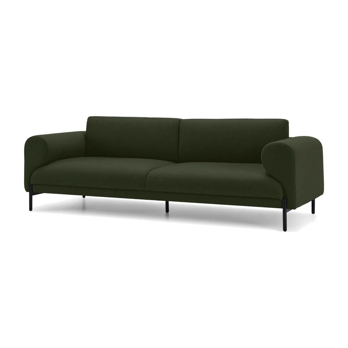 Orsel 3 Seater Sofa, Army Green – image 1