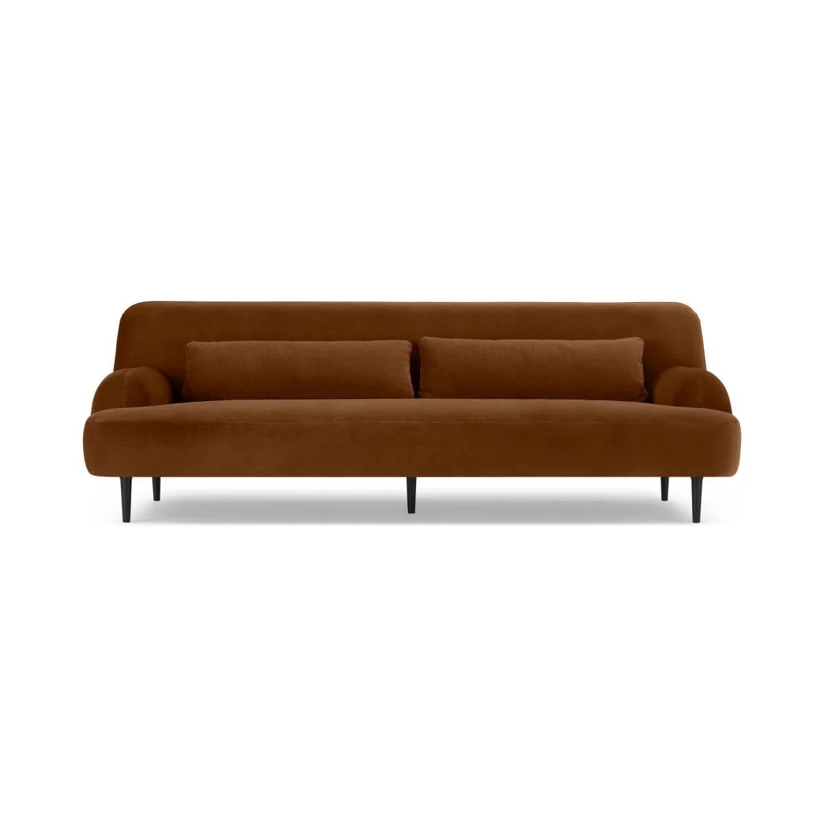 Giselle 3 Seater Sofa, Cinnamon Velvet – image 2