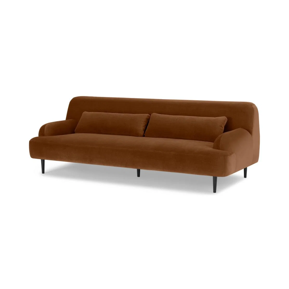 Giselle 3 Seater Sofa, Cinnamon Velvet – image 3