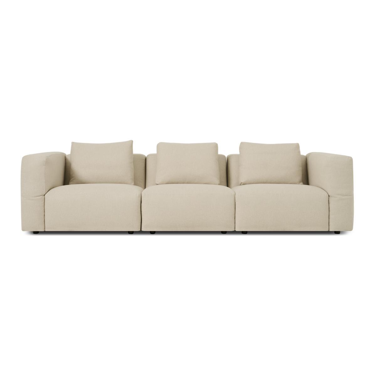 Jacklin 3 Seater Sofa, Natural Recycled Weave – image 2