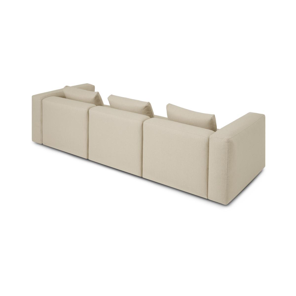 Jacklin 3 Seater Sofa, Natural Recycled Weave – image 7