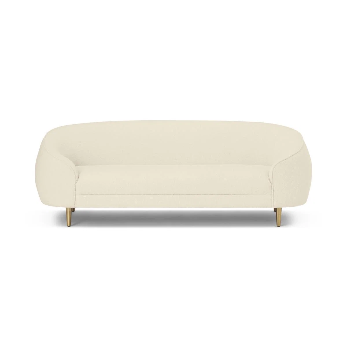 Trudy 3 Seater Sofa, Whitewash Boucle – image 2