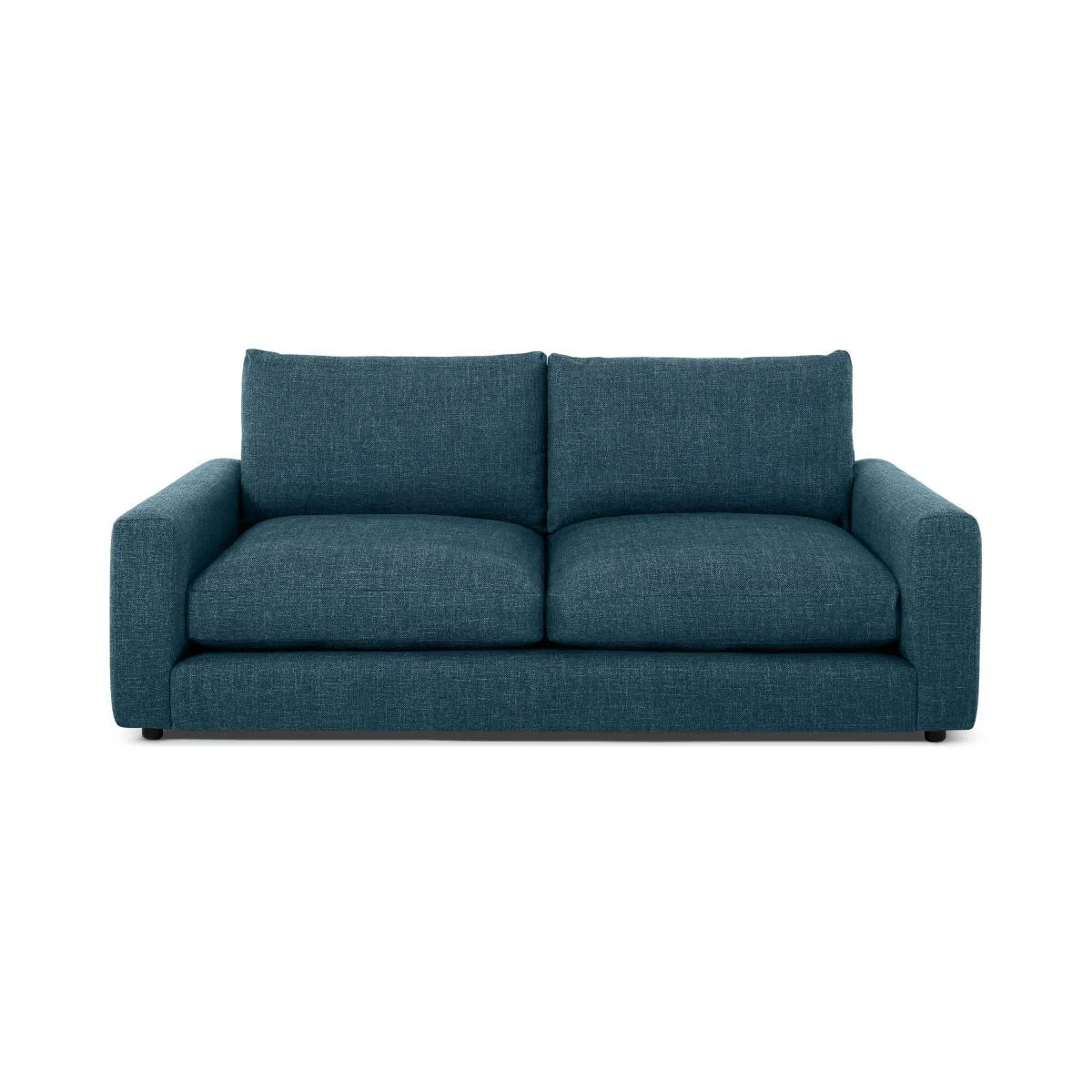 Arni 3 Seater Sofa, Aegean Blue Textured Weave – image 2