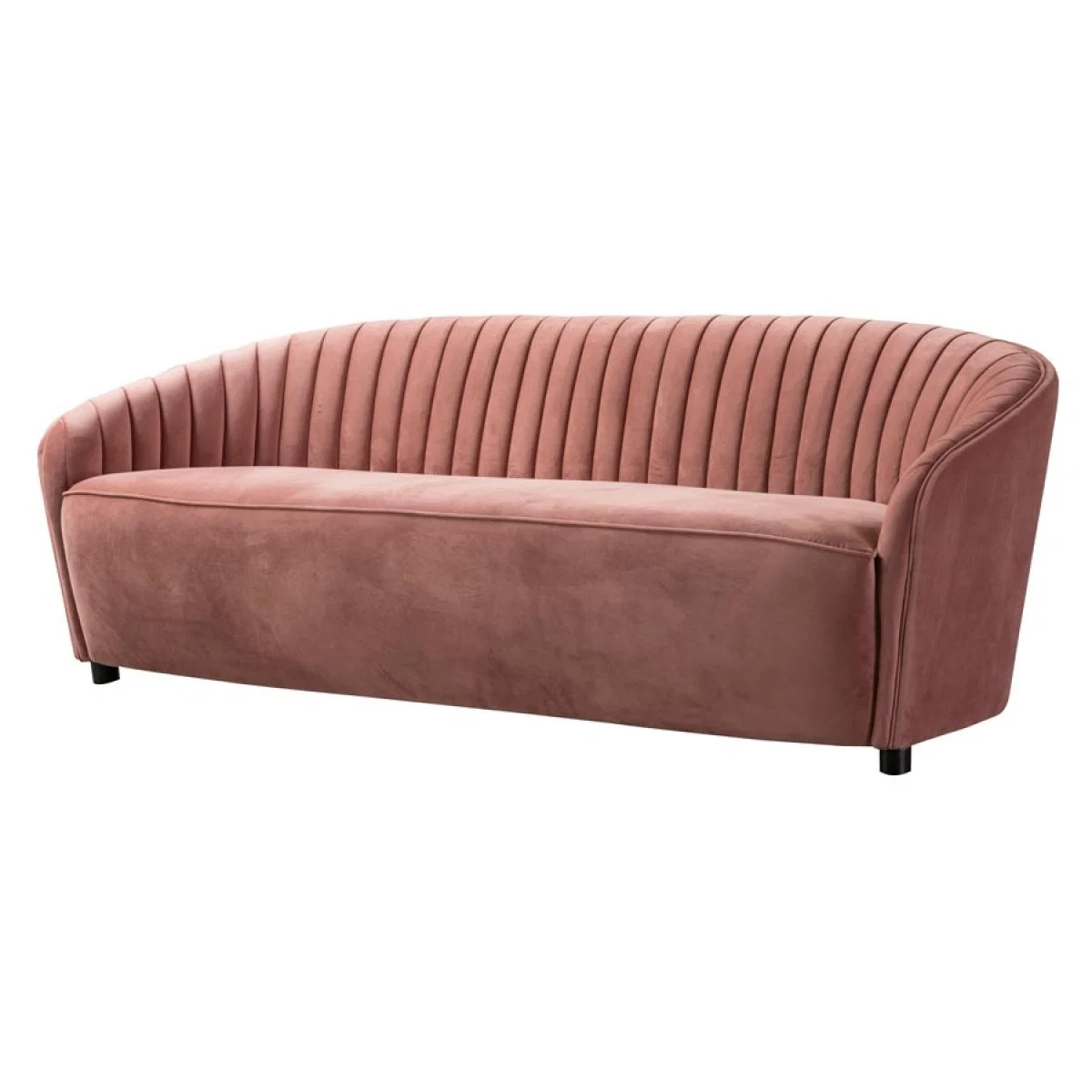Alice Three Seat Sofa - Blush Pink – image 4