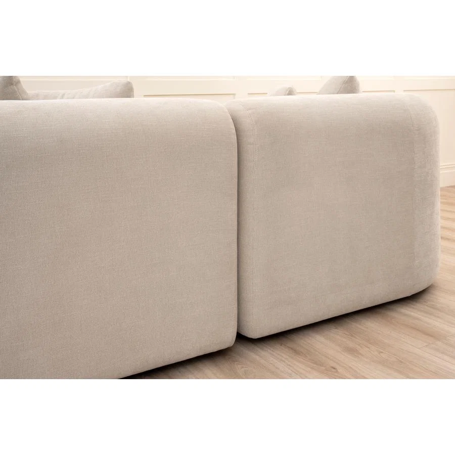 Dune Three Seat Sofa – Parchment – image 5