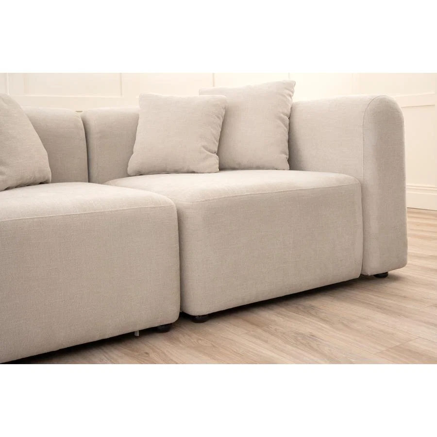 Dune Three Seat Sofa – Parchment – image 6