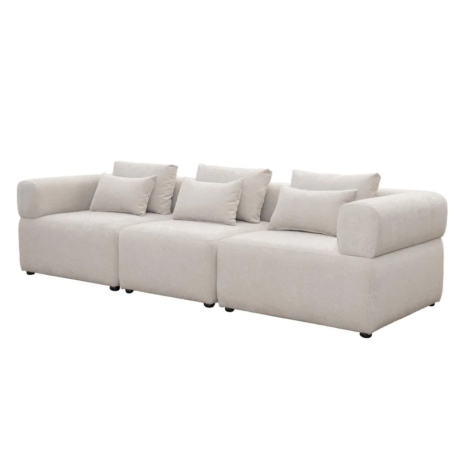 Beck Three Seat Sofa – Parchment – image 3