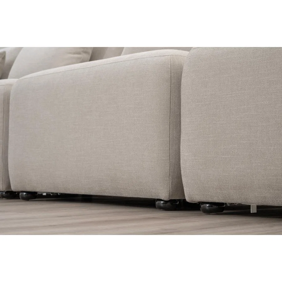 Beck Three Seat Sofa – Parchment – image 8