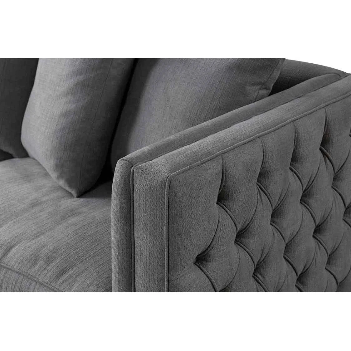 Ascot Three Seat Sofa – Flint Grey – image 6
