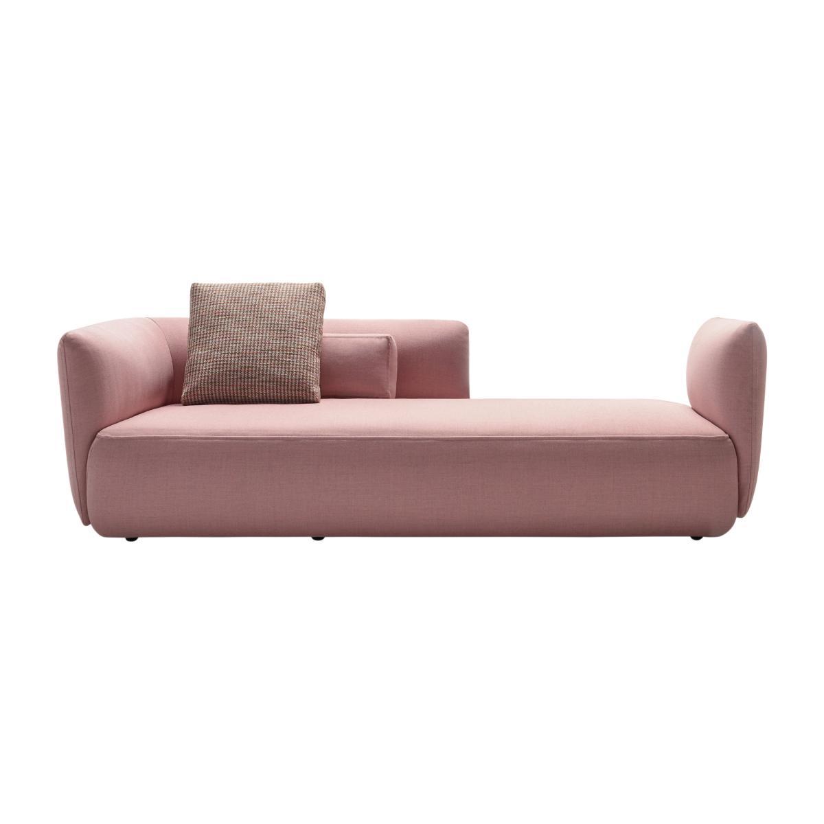 Cosy Paolina Straight sofa - / 3 seats - L 230 cm by MDF Italia Pink – image 1