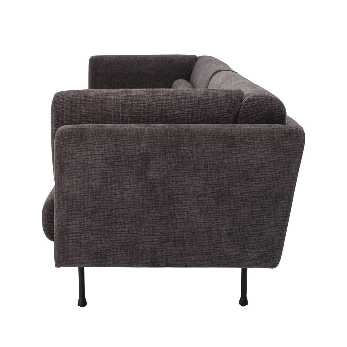 Grade Straight sofa - / 3 seats - L 294 cm / Fabric by Bloomingville Grey – image 4