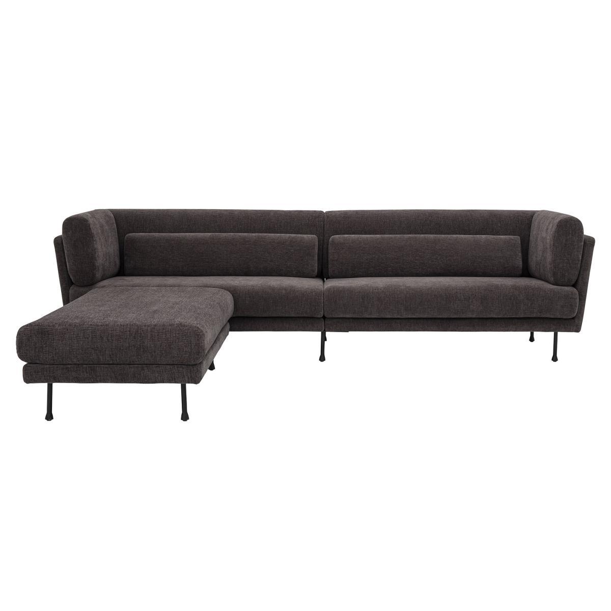Grade Straight sofa - / 3 seats - L 294 cm / Fabric by Bloomingville Grey – image 9