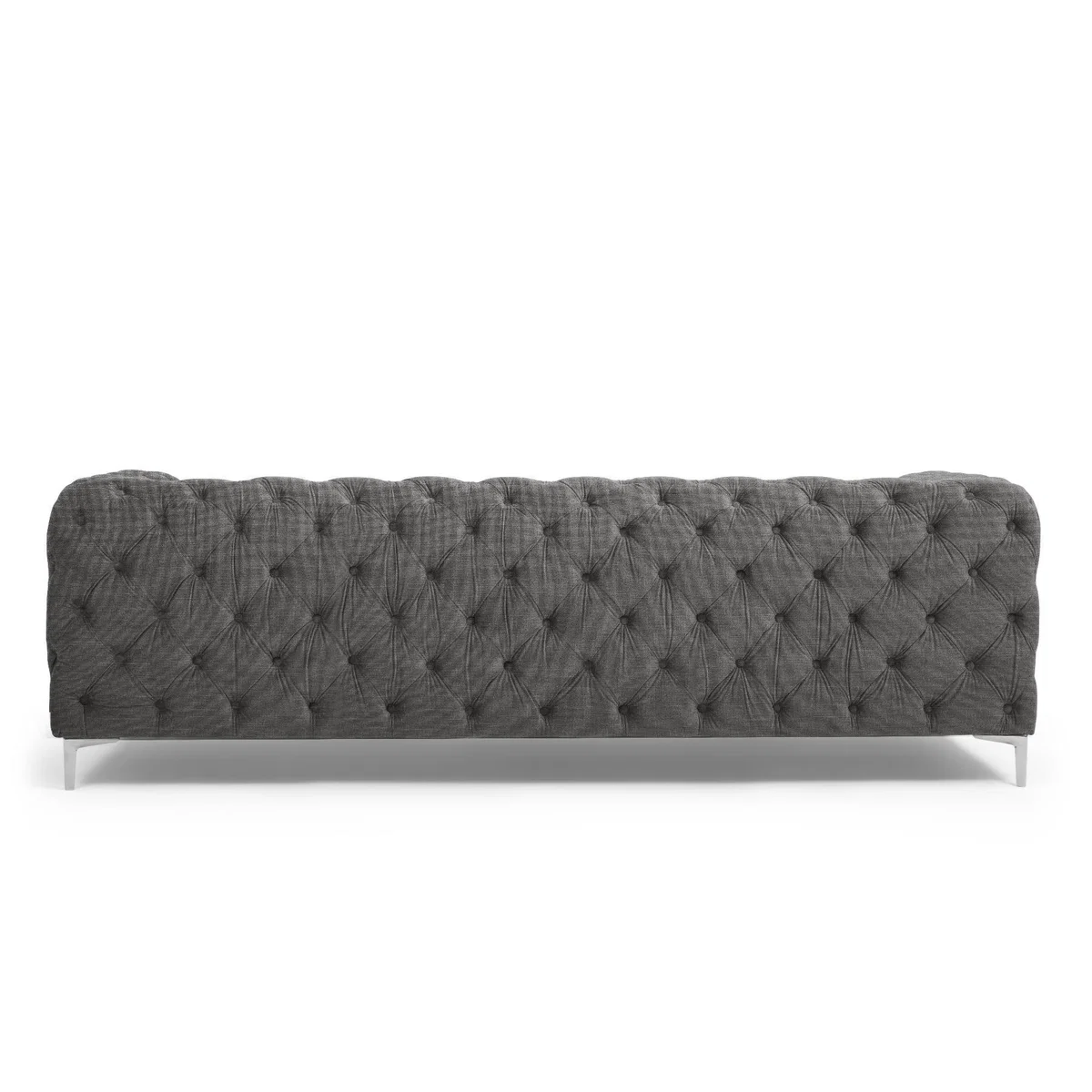 Amara Grey Linen 3 Seater Sofa – image 7