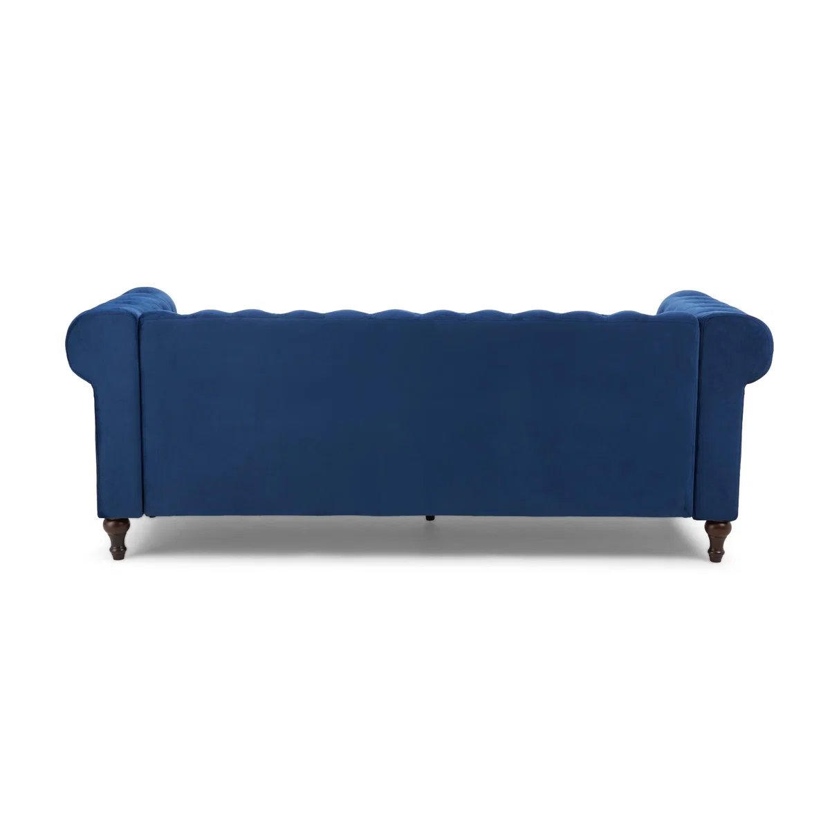 Calama Blue Velvet 3 Seater Sofa – image 8