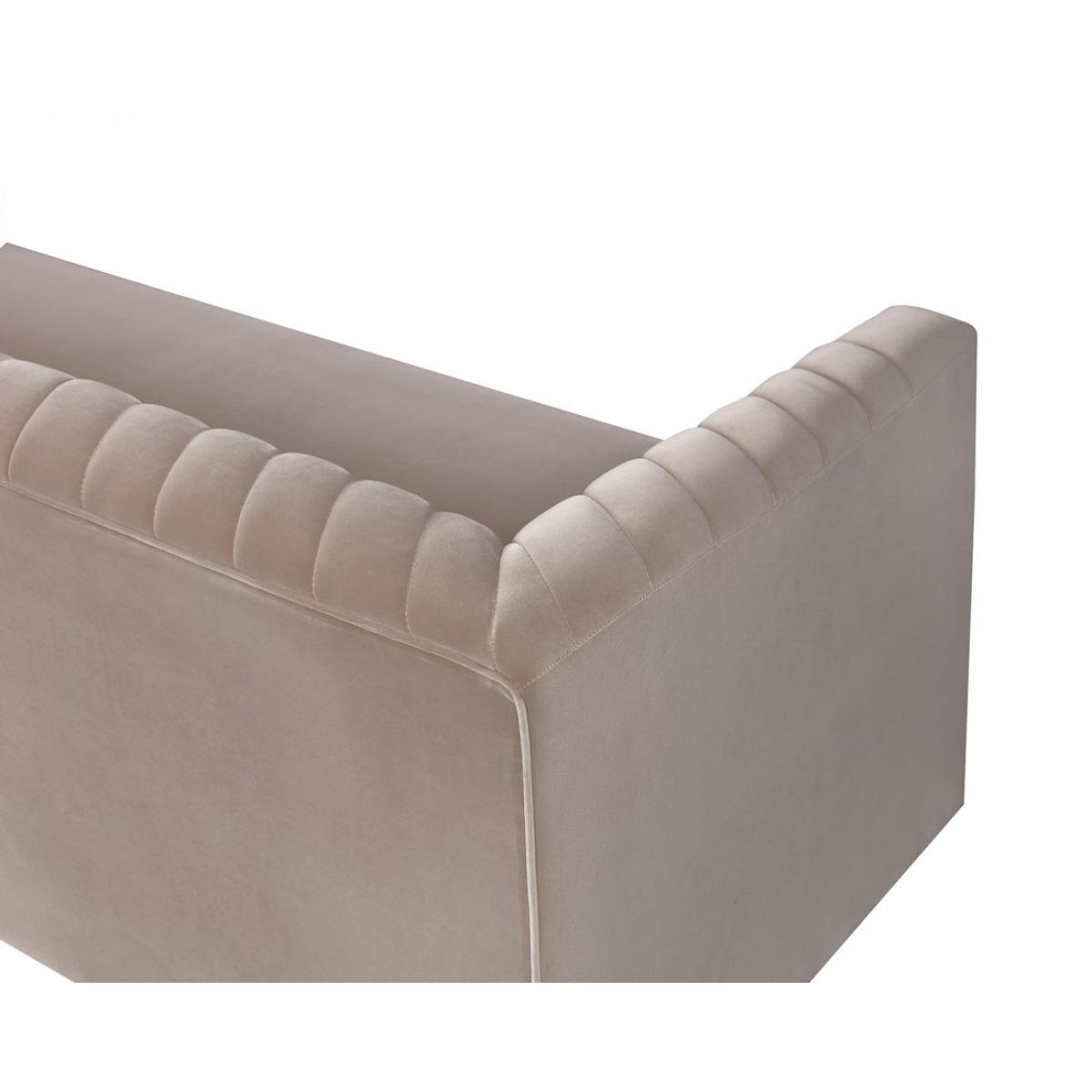 Liang & Eimil Klein 3 Seater Sofa Baxter Mink Velvet – image 5