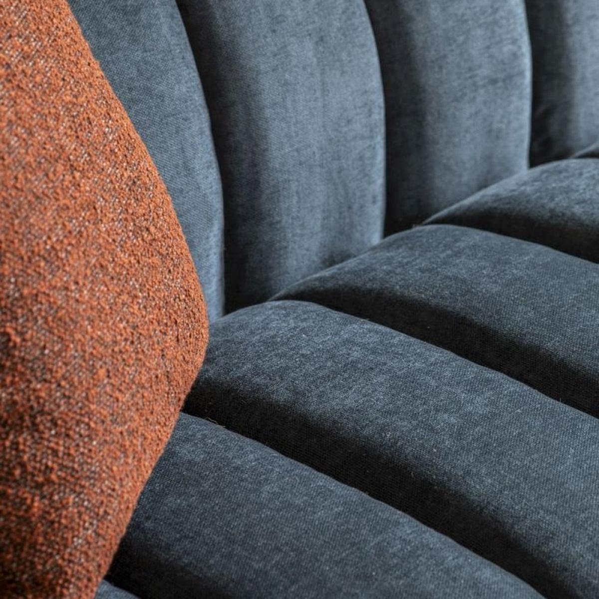 Gallery Interiors Cresta 3 Seater Sofa in Dusty Blue – image 4