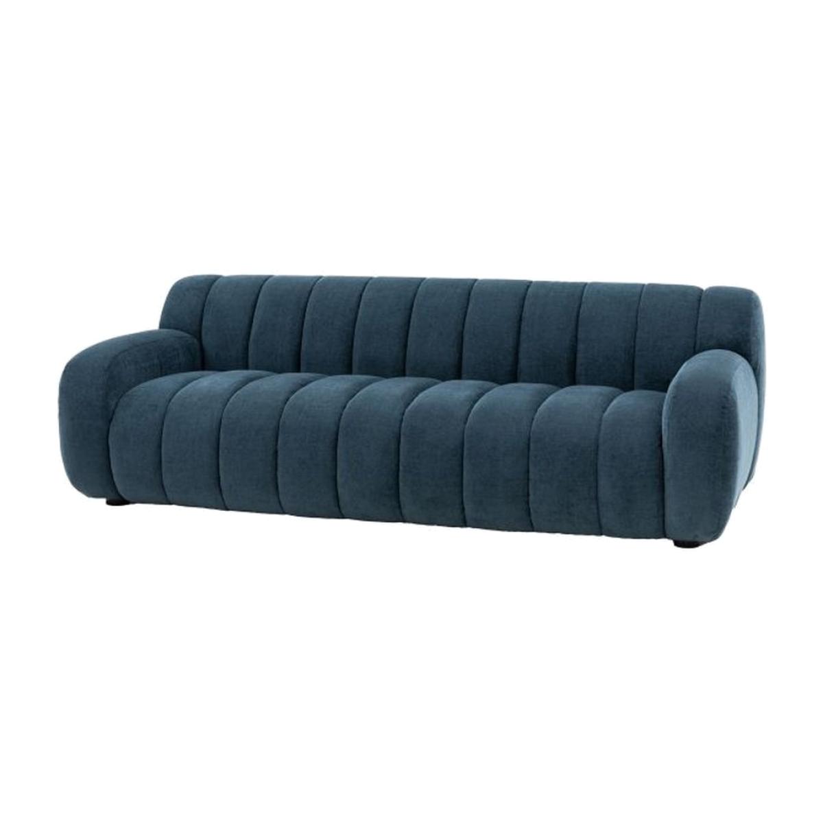 Gallery Interiors Cresta 3 Seater Sofa in Dusty Blue – image 1