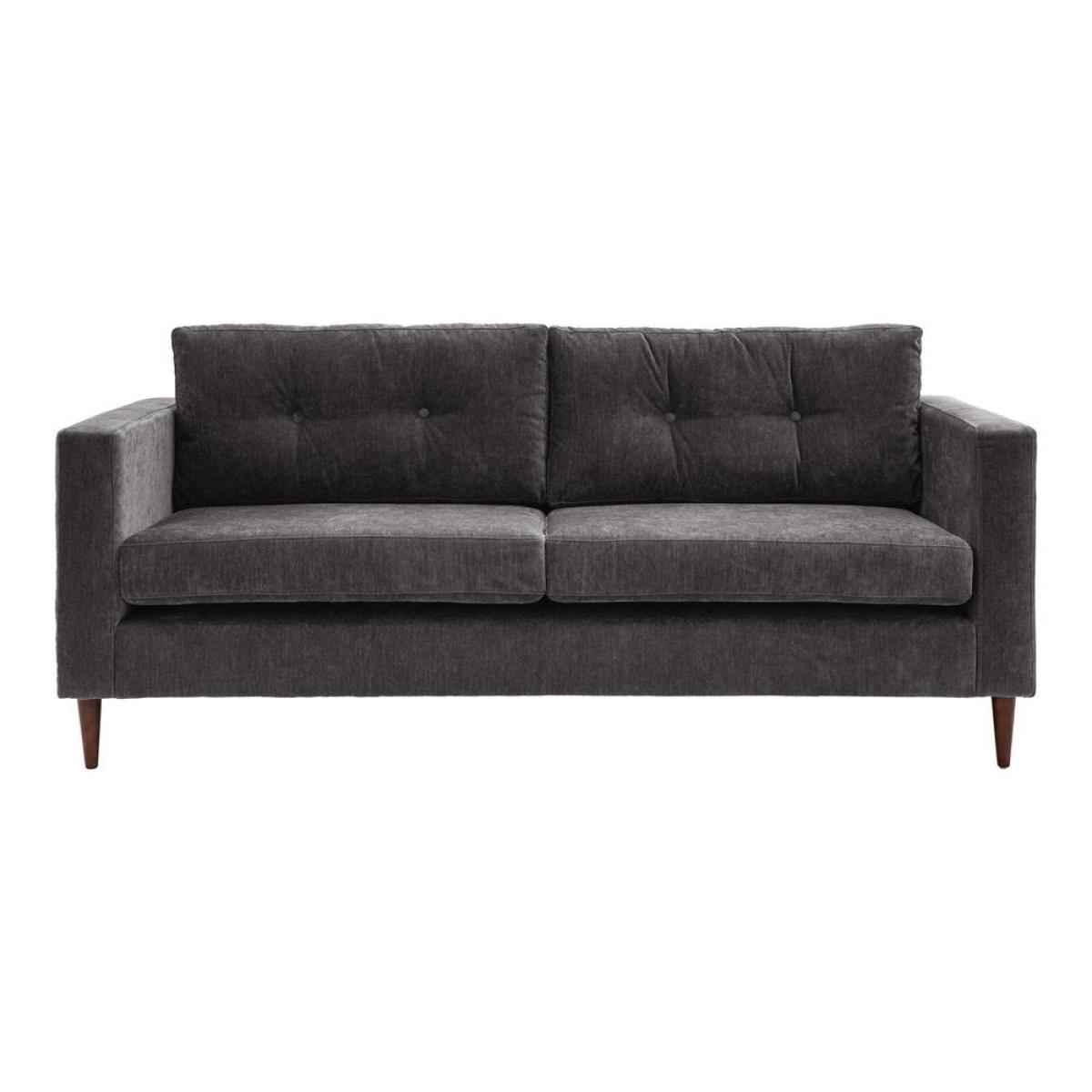 Gallery Interiors Greville 3 Seater Sofa in Charcoal – image 2