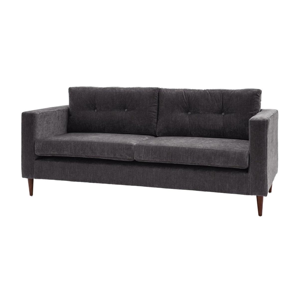 Gallery Interiors Greville 3 Seater Sofa in Charcoal – image 1