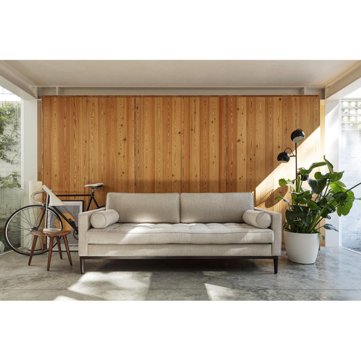 Swyft Model 02 Linen 3 Seater Sofa in Pumice – image 4