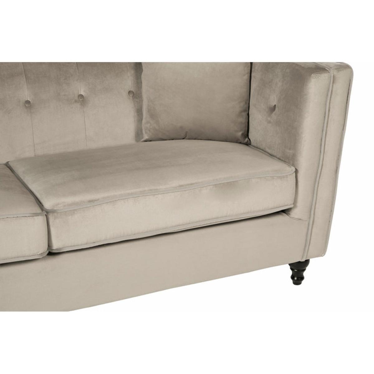 Olivia's Freya Brown Velvet 3 Seater Sofa – image 6