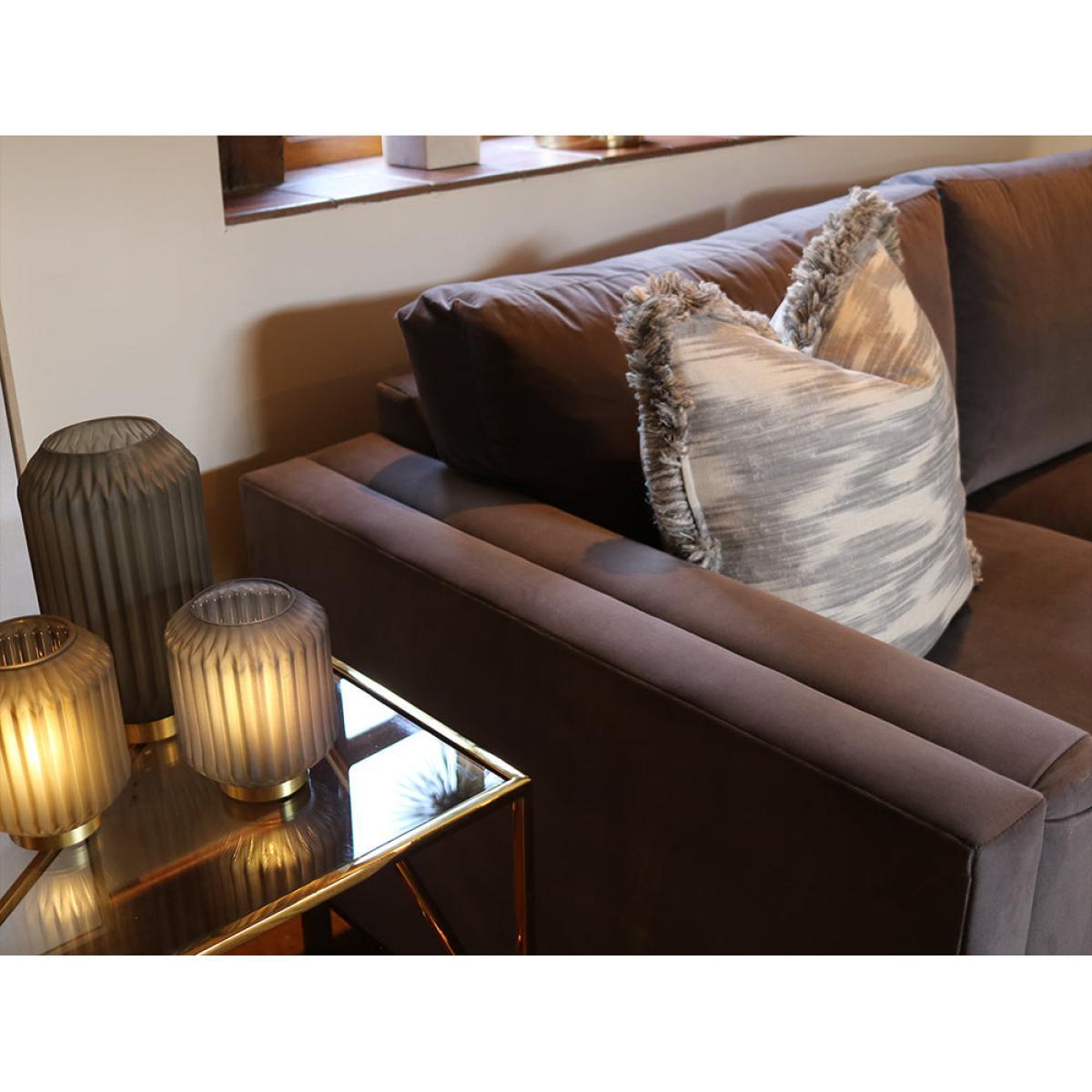 Olivia's Naomi 3 Seater Sofa Placido Truffle – image 2