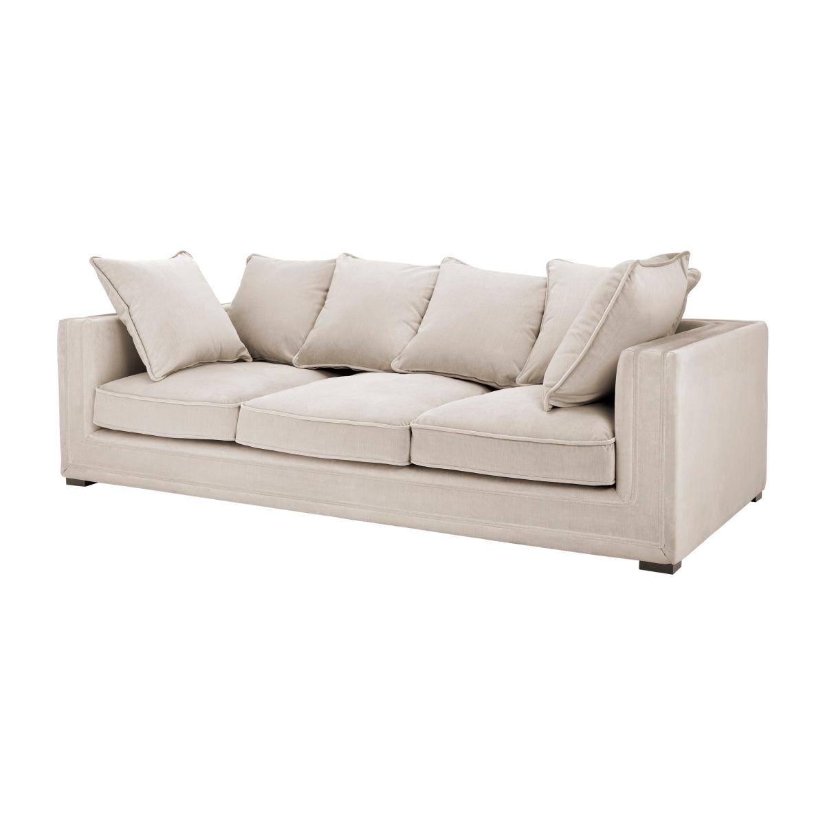 Eichholtz Menorca Sofa in Stone Grey | Outlet – image 1