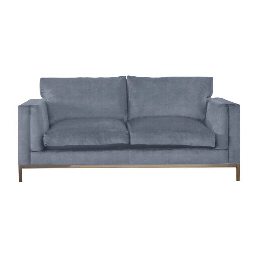 Olivia's Naomi 3 Seater Sofa Placido Elephant – image 1