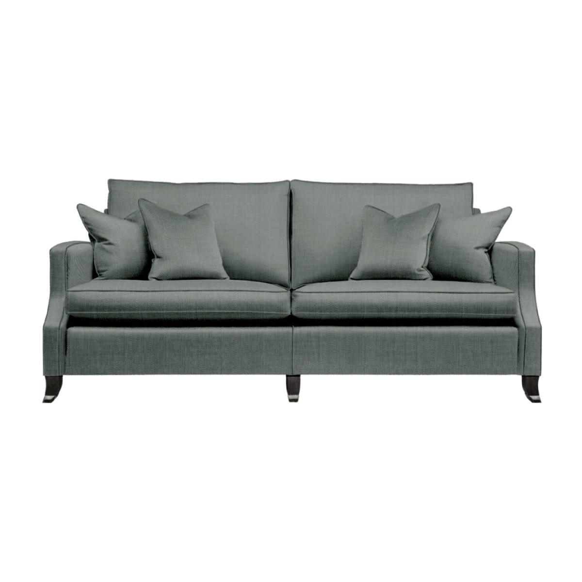 Duresta Amelia Lindale 2 Cushion Classic Back Grand Sofa / Stone
