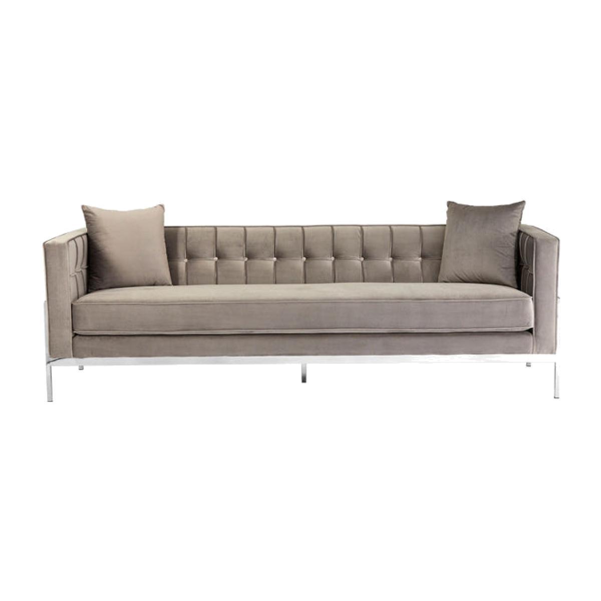 Olivia's Rachel Sofa Grey 3 Seat / Grey – image 1