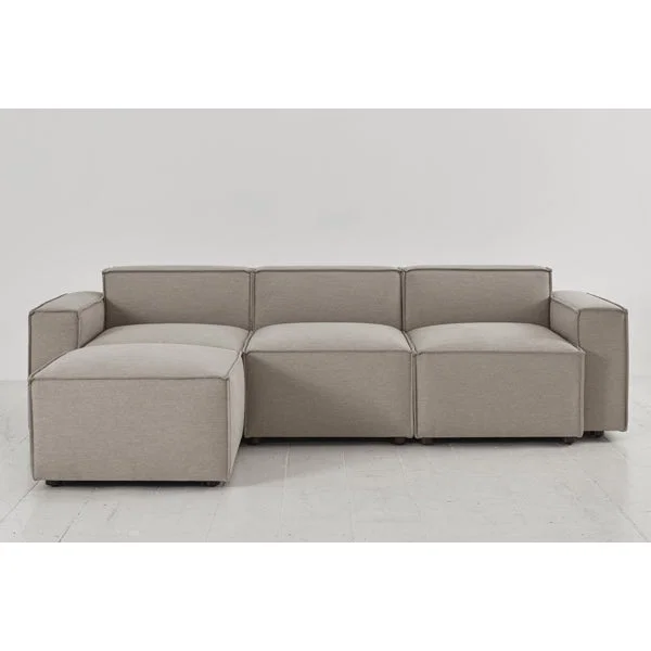 Swyft Model 03 Linen Configuration 4 Sofa in Pumice – image 2