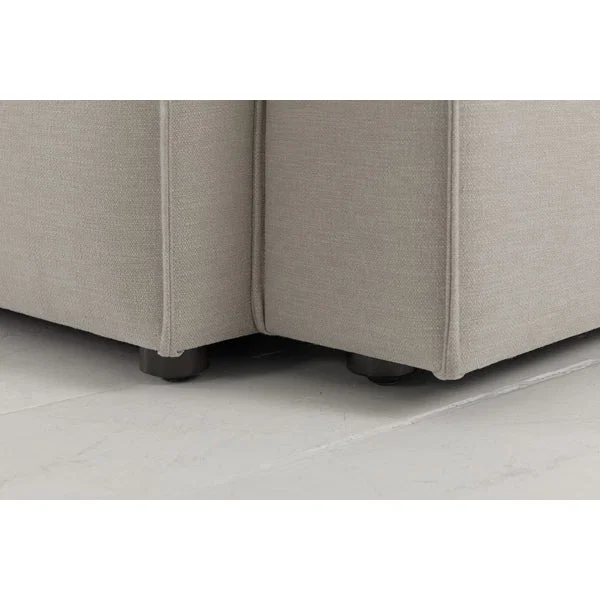 Swyft Model 03 Linen Configuration 4 Sofa in Pumice – image 6