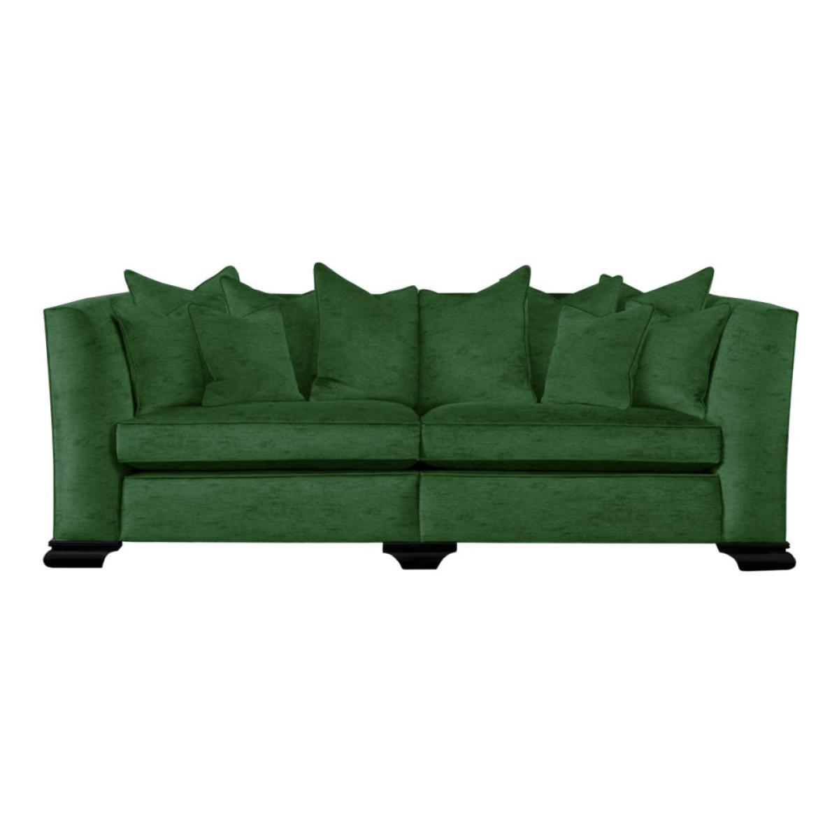 Duresta Hermitage Monarch Scatter Back Grand Split Sofa / Emerald – image 7