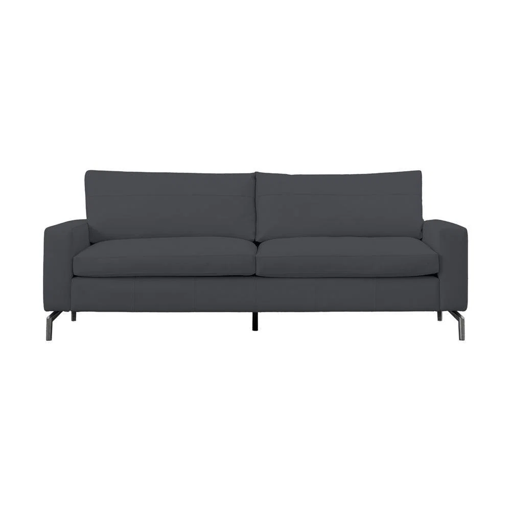 Olivia's Newbury 3 Seater Sofa / Sabino Jet – image 4