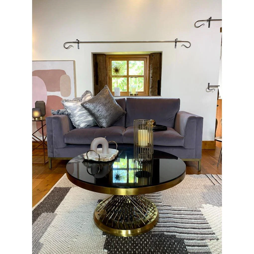 Olivia's Naomi 3 Seater Sofa Placido Nickel – image 5