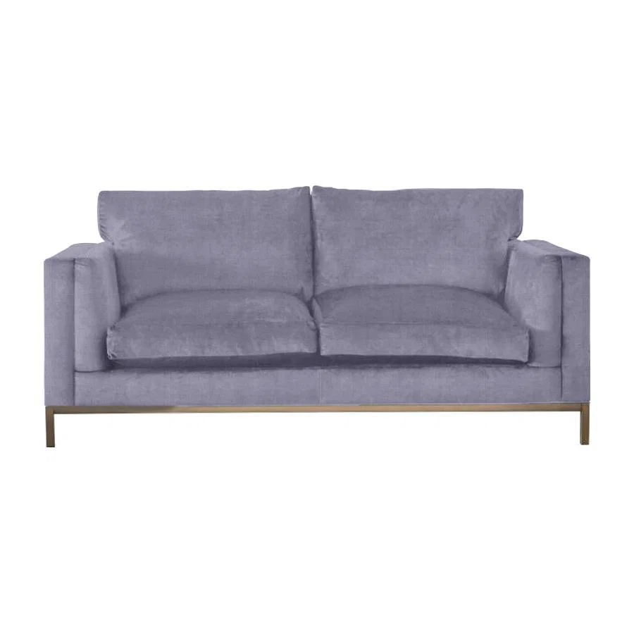 Olivia's Naomi 3 Seater Sofa Placido Nickel – image 1