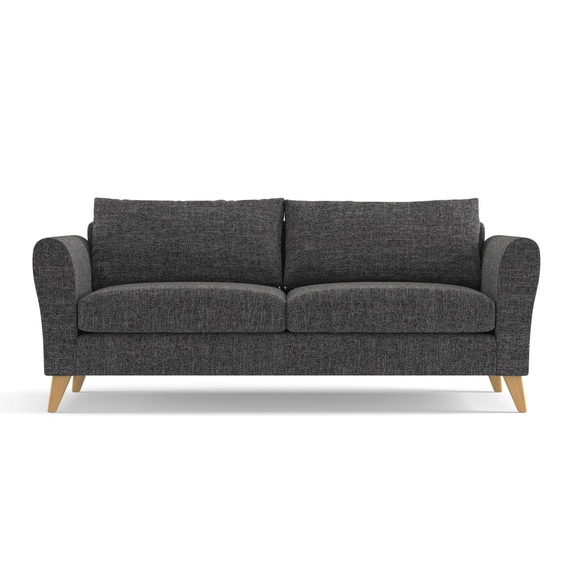 Jessica – 3 Seater Sofa - Textured Dark Grey – image 2