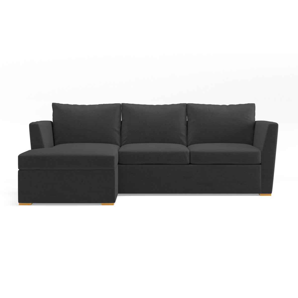 Evora – L Shaped Chaise Sofa - Left - Dark Grey – image 2