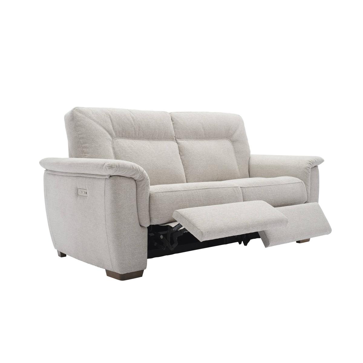 G Plan Elliot 3 Seater Fabric Double Electric Recliner With USB – image 3