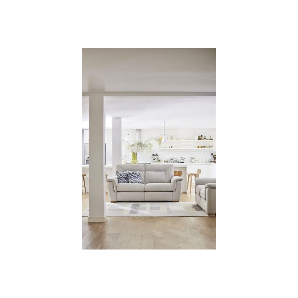 G Plan Elliot 3 Seater Fabric Double Electric Recliner With USB – image 1