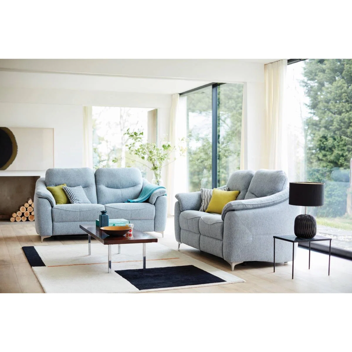 G Plan Jackson Fabric 3 Seat Static Sofa – image 3